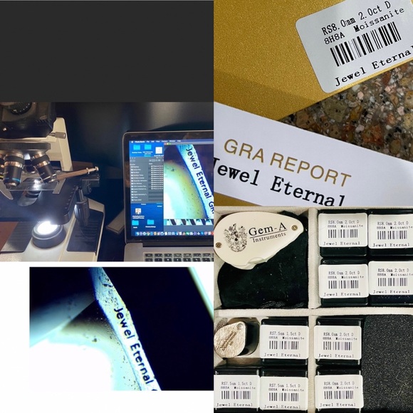 D vs DEF Moissanite - Picture 12 of 12